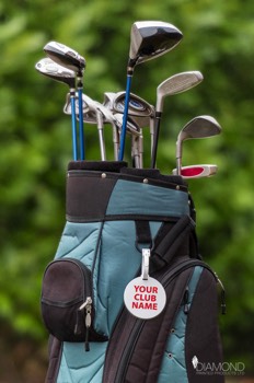  Golf Club Bag with Tag 